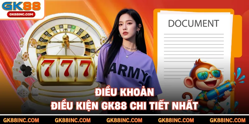 Điều khoản điều kiện GK88 chi tiết nhất