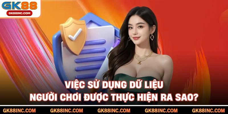 Việc sử dụng dữ liệu người chơi được thực hiện ra sao?